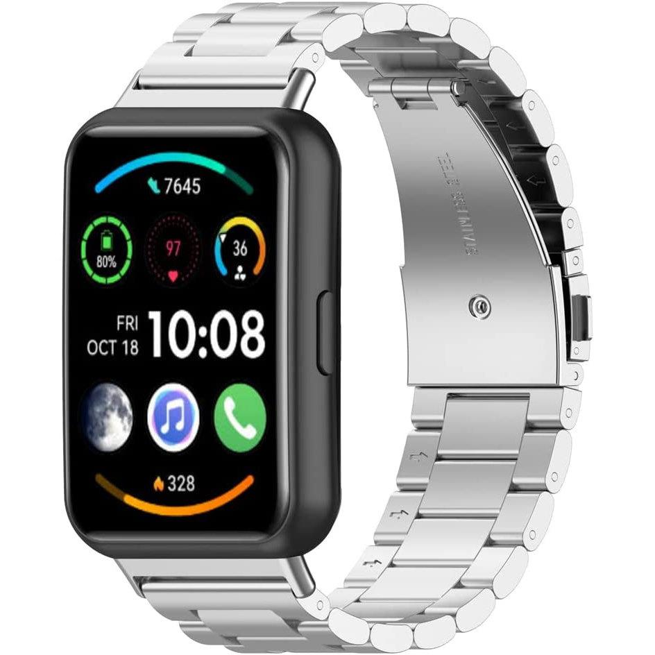 Stainless bracelet for Huawei Watch Fit 2, Silver