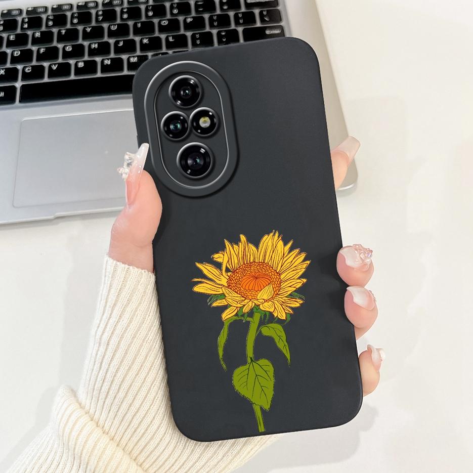 Чехол для Honor 200 Pro Стильный чехол с конфетным рисунком Полная защита камеры Чехол для телефона Для Honor 200 Lite Honor200 Smart Мягкие чехлы