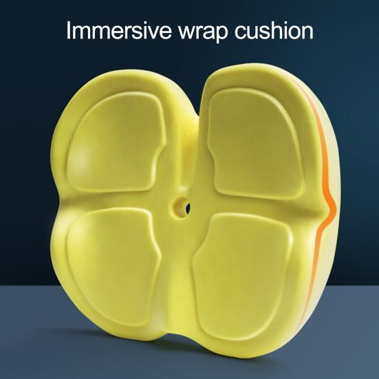 Эргономичная подушка для ягодиц, подушка для сиденья от геморроя, не забитая, смягчающая давление на копчик, пена с эффектом памяти