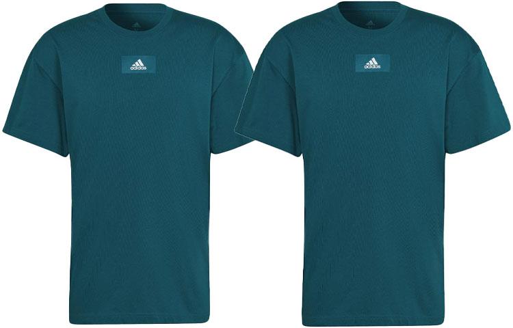 adidas Футболки Мужские С Круглым Вырезом Умеренный Прямой Крой HE4356