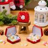 Christmas Tinplate Gift Boxes Cartoon Pattern Santa Claus Snowman Candy Chocolates Cookies Handheld