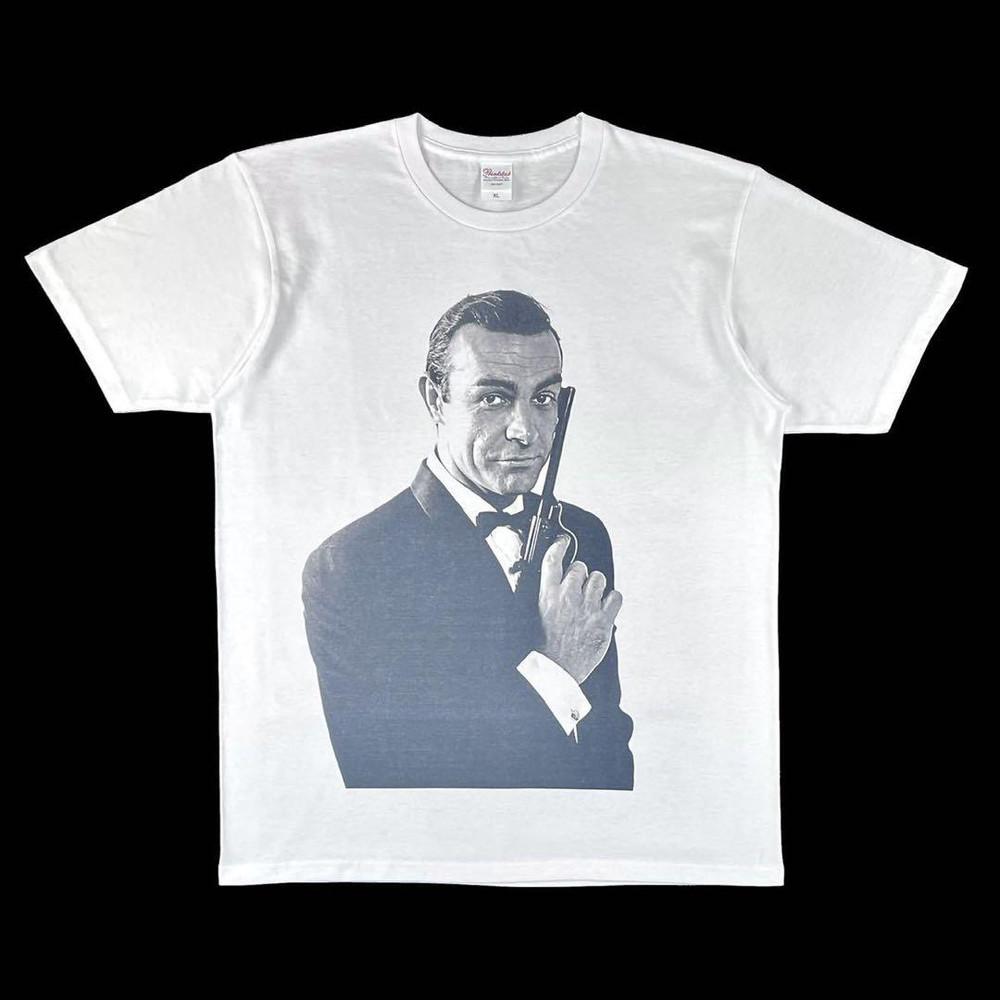 Винтажная футболка 007 Джеймс Бонд S-4XL Унисекс