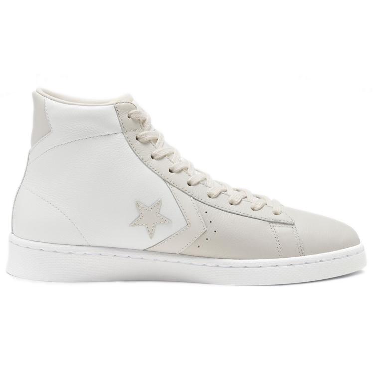 Converse Pro Leather High 'Pale Putty' (Unisex) White / Pale Putty / White Skateboard Shoes 167817C