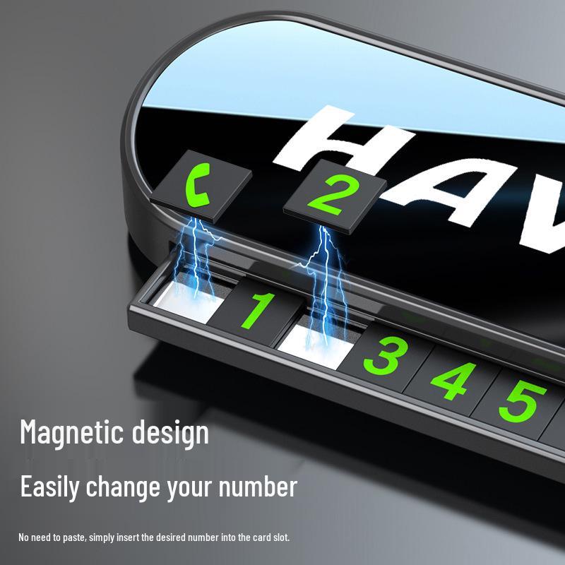 Скрытые лазерные временные парковочные знаки для Haval H6/H9/M6, Big Dog, Raptor, Divine Beast, Falcon Dragon