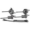 Rear Front Portal Axle WSteering Link Transmission Shaft Fit for Axial SCX10 II 90046 90047 RC