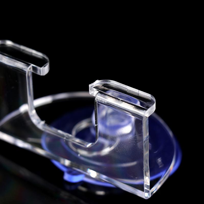 2 шт. держатель для бритвы на присоске прозрачный крючок стойка для бритвы водонепроницаемый съемный