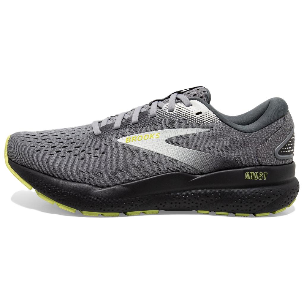 Brooks Ghost 16 Extra Wide Primer Grey Lime Мужские кроссовки Желтый 110418-2E-040