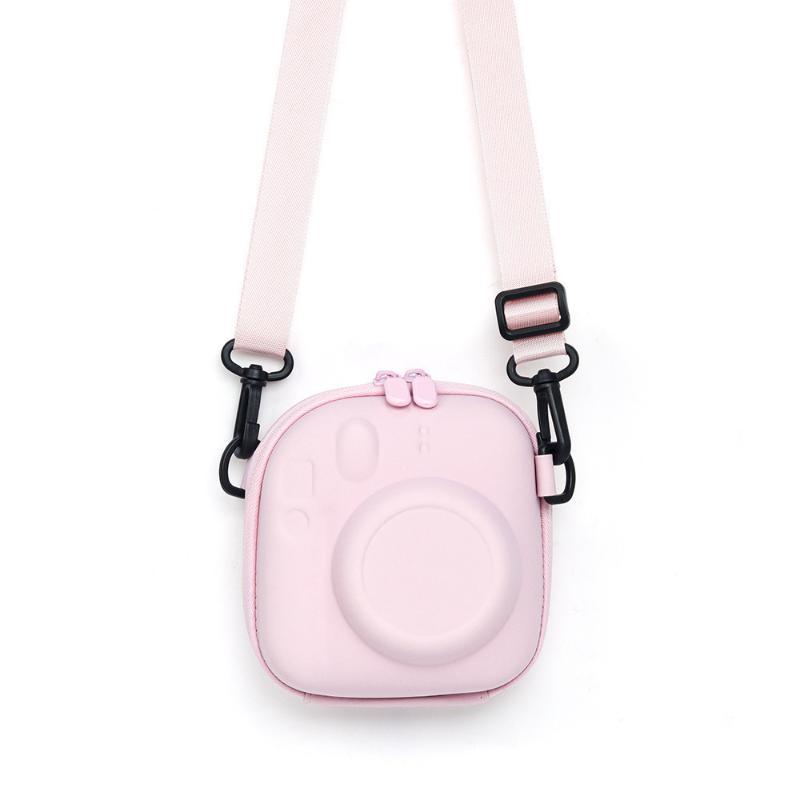 Жесткий чехол из ЭВА для камеры Instax Mini 13 12, противоударная защитная сумка с мягкой подкладкой и плечевым ремнем для путешествий