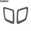Car Front Upper Air Condition Vent Outlet Cover Trim For Honda CRV CR-V  2024 Carbon Fiber Interior Mouldings Accessories