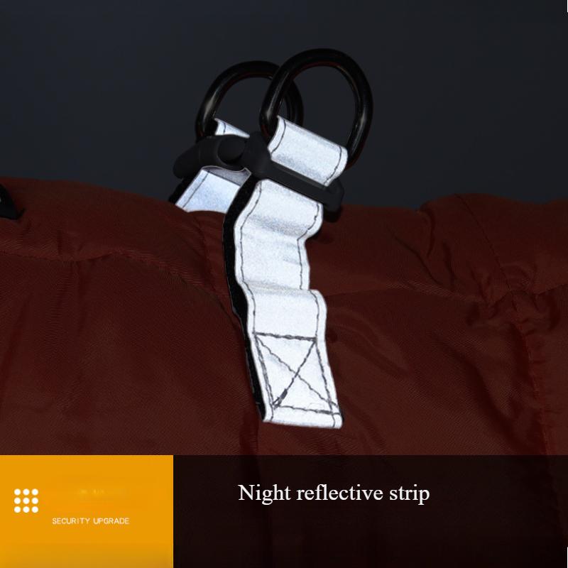 Новая одежда для домашних животных, водонепроницаемая одежда для собак, ночное отражение, утолщенная изоляция, хлопковое пальто для домашних животных, зимнее, сохраняющее ноги в тепле, модная куртка для собак