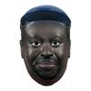 Восхитительная латексная маска для лица афроамериканца для радостных праздничных торжеств и мероприятий