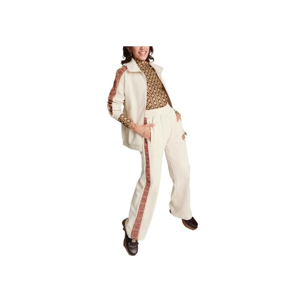 Puma Logo Embroidered Sports Casual Knit Jacket Unisex Jacket White 535963-80