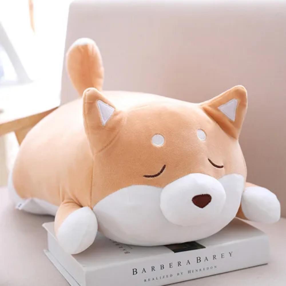 36cm Cute Fat Shiba Inu Dog Plush Toy Kawaii Stuffed Soft Animal Cartoon Pillow Sofa Decor Lovely Gift for Kids Baby Children