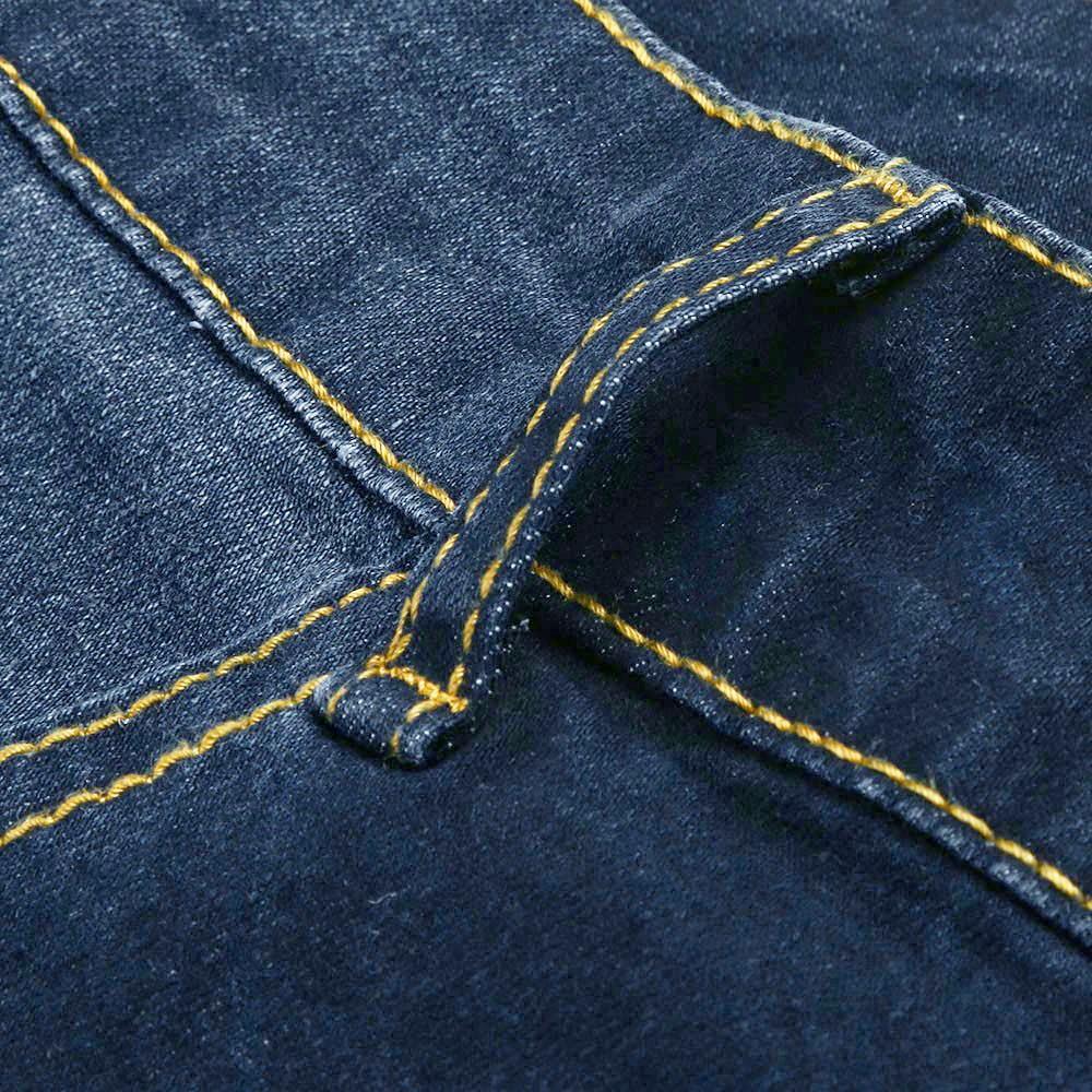 Женские узкие джинсовые джинсы с высокой талией, эластичные узкие брюки, джинсы длиной до икры