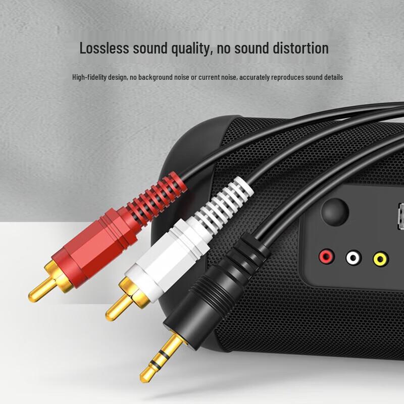 SAST Аудиокабель 3,5 мм на двойной RCA