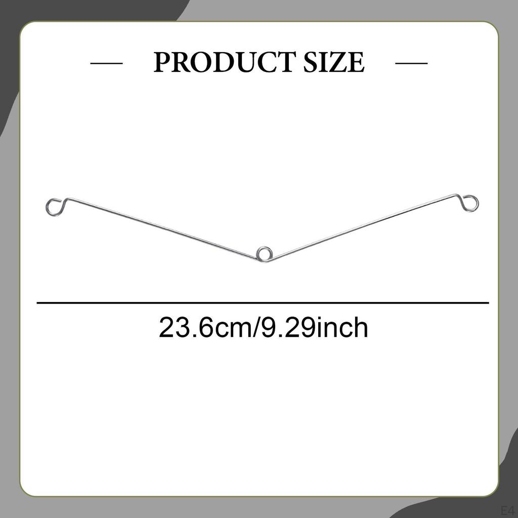 Recessed Light Spring Clips Lamp Retaining Covers Trims for Downlights Compact Metal Room