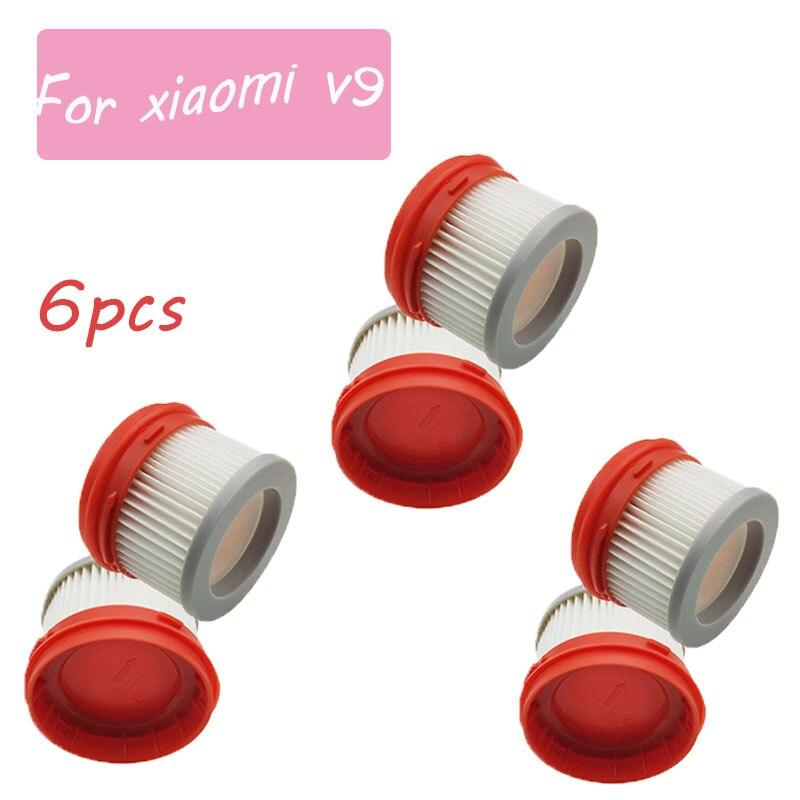 HEPA-фильтр для Xiaomi Dreame V9 V9B V10 V8 XR V10 V11, беспроводной ручной пылесос, аксессуары, комплект деталей для роликовой щетки