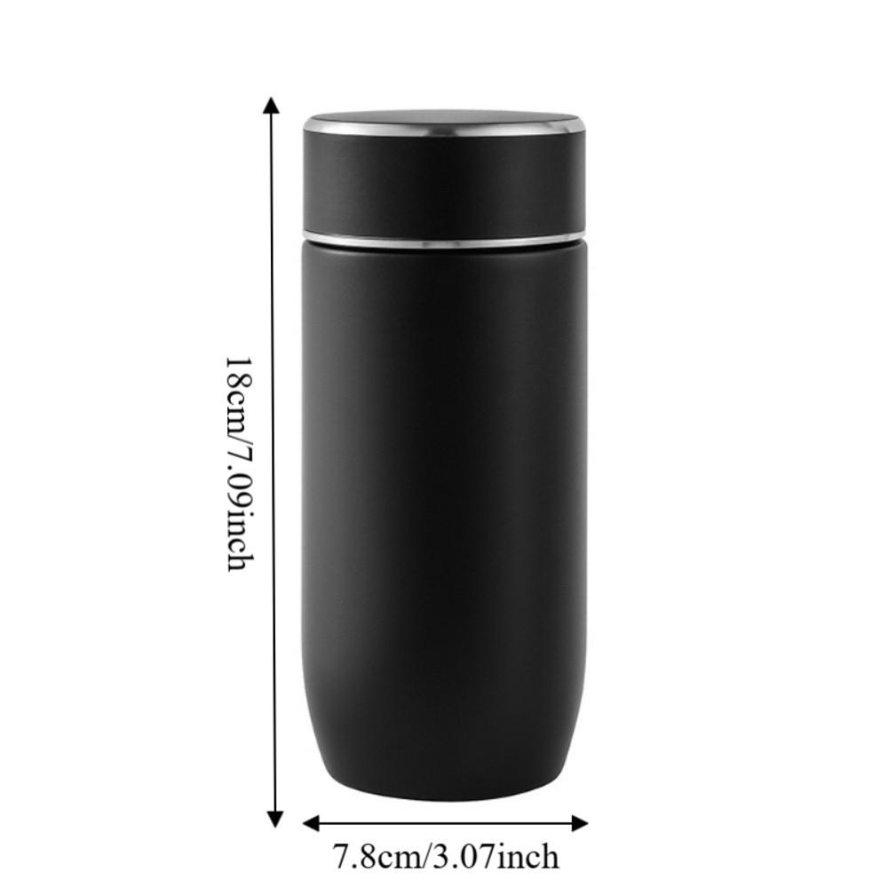 350ml Stainless Steel Insulated Cup with Tea Filter Coffee Vacuum Flasks Tea Brewing Cup Travel