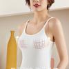 Женский жилет на подтяжках из модала, подушка для бюстгальтера, универсальный бюстгальтер, бесплатное встроенное нижнее белье