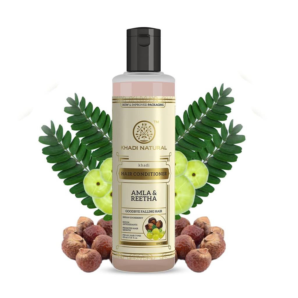 KHADI NATURAL Кондиционер для волос «Амла и Ритха» 210 мл
