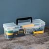 Transparent Storage Screw Box Impact-resistant Tool Storage Box Hardware Tool Box  Organizer