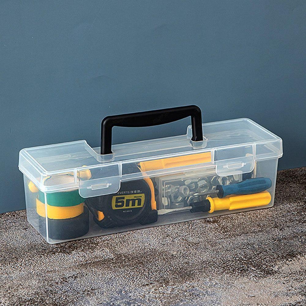 Transparent Storage Screw Box Impact-resistant Tool Storage Box Hardware Tool Box Organizer