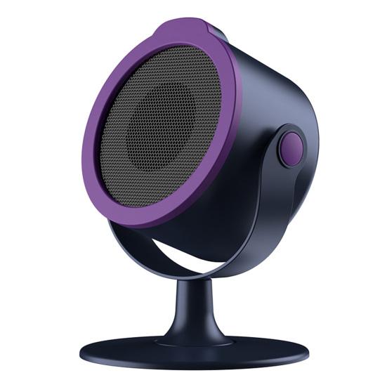 Портативный настольный обогреватель 220 В, энергосберегающий, быстро нагревающийся, мини-обогреватель с вращением на 360 градусов и защитой от перегрева.