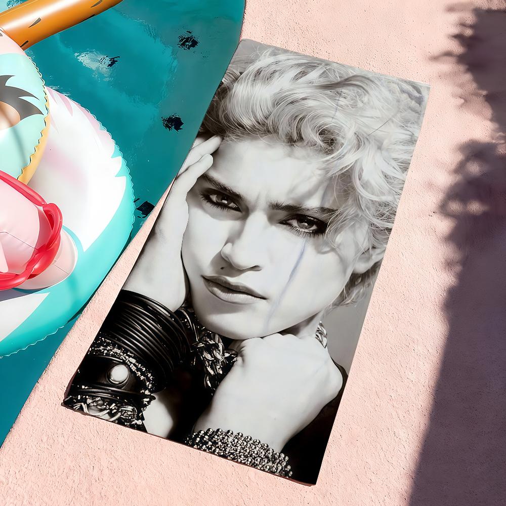 Полотенце Singer M-Madonna-S Спортивное Быстросохнущее Туристическое Снаряжение для Кемпинга Песозащитное Мягкое Легкое Большое Пляжное Полотенце