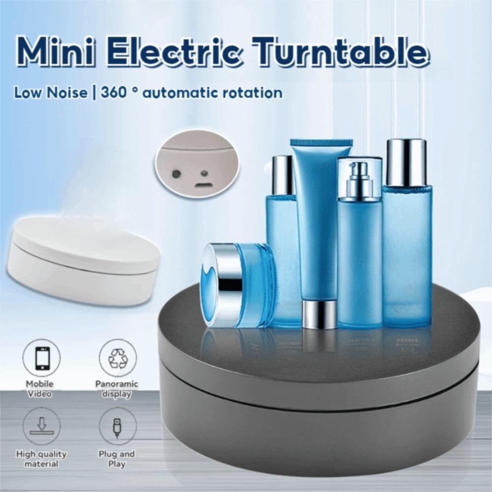 Motorized Automatic Display Stand Round Jewelry/Collectibles Visualizer Photography