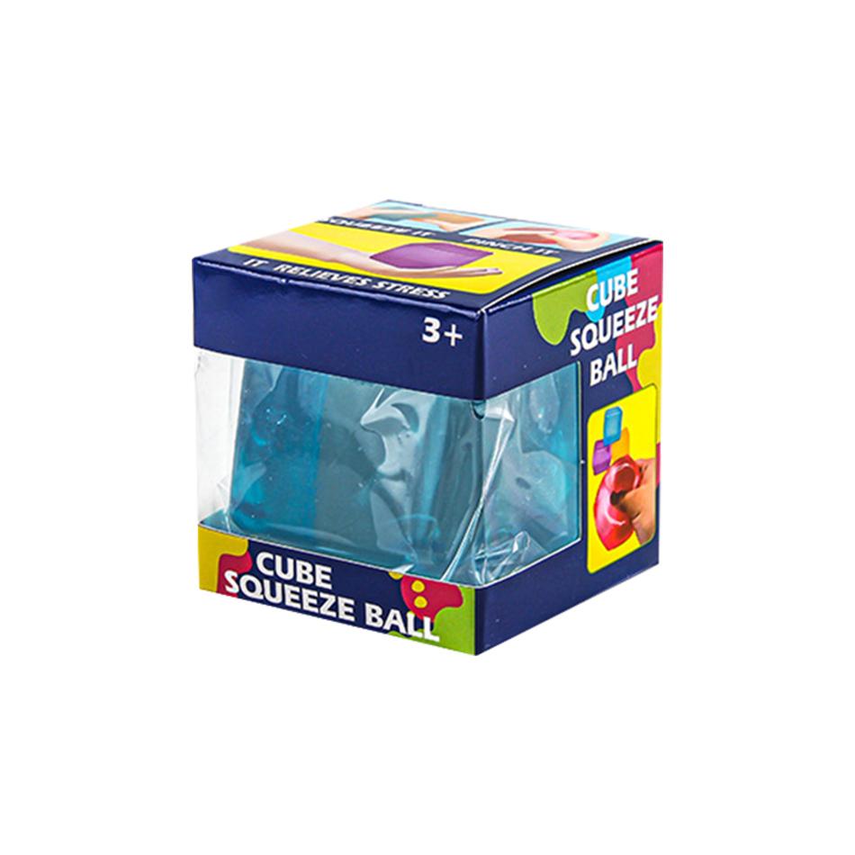 Schylling Needohs Nice Cube Сенсорный кубик-игрушка для снятия стресса, тревоги, сенсорный инструмент для концентрации, СДВГ и офисного стола, успокаивающий гаджет
