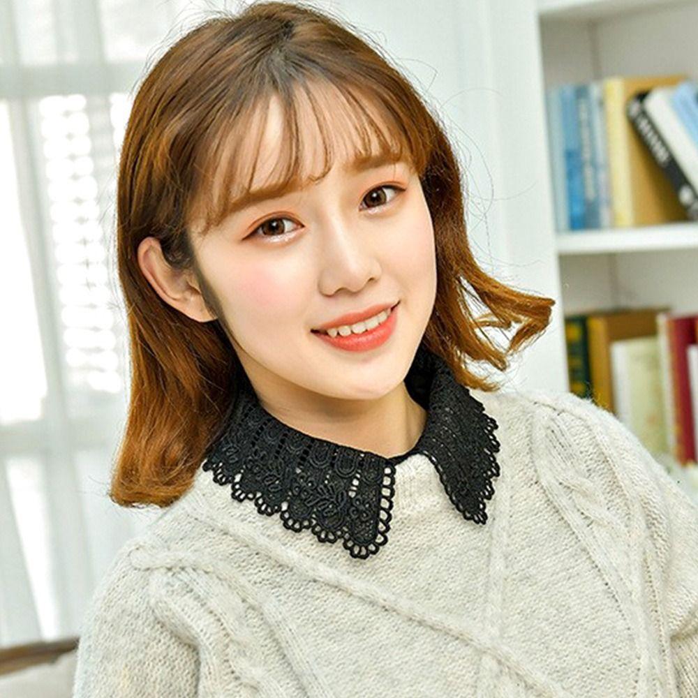 Neck Scarf Detachable False Collar DIY Shawl Wrap Neckline Detachable Adjust Clothes Women Girls