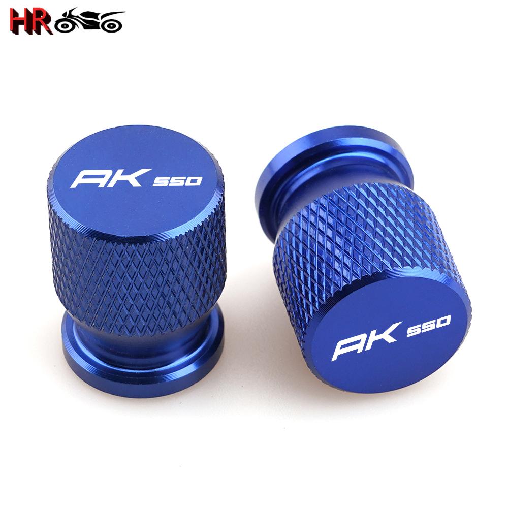 С логотипом AK550 мотоциклетный клапан шины с ЧПУ алюминиевый шток воздушного порта шины крышка аксессуар для KYMCO AK 550 Ak550 все