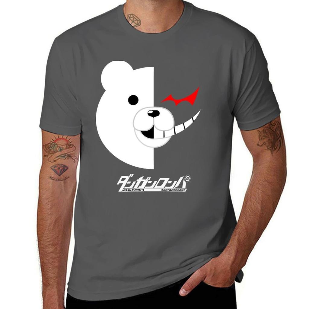 Dangan Ronpa Monokuma shirt TShirt All Match Basic Short Sleeve Top TShirt