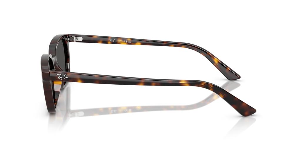 Ray-Ban RB4456F ZAYA 13598752 52 Гавана / Темно-серый Поляризационные Солнцезащитные Очки Азиатской Посадки