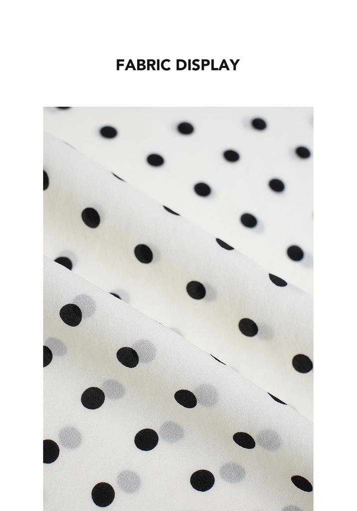 LILY Retro Polka Dot Fish Tail Skirt