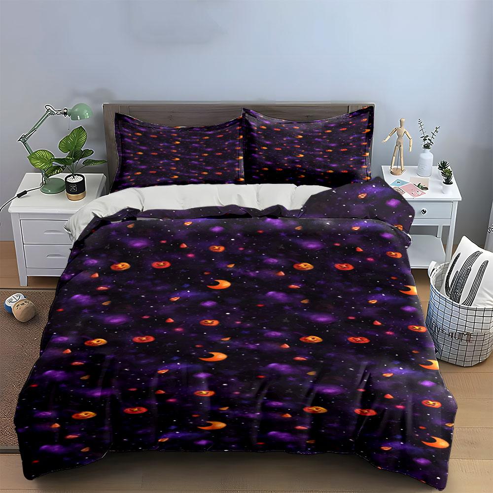 Dreamy celestial nightscape Bedding sets Duvet covers Pillowcases(1* Duvet Cover 2* Pillowcases without duvet insert)