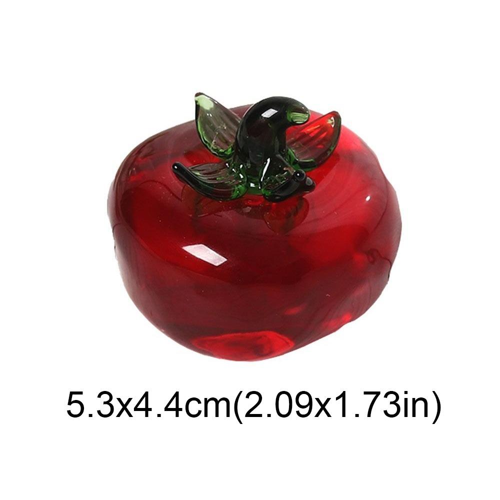 Glass Crafts Artificial Fruit Decoration Crystal Crafts Ornaments Office