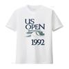 Винтажная футболка US Open 1992 года в ретро-стиле для фанатов 90-х L Белая с дизайном Андре Агасси и Пита Сампраса винтажная стиранная
