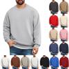 Men's Lined Sweatshirts Premium Heavy-weight Fleece Pullover Thick Thermal Sweatshirts