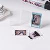 3 Packs 3inches L Shape Acrylic Photo Frame Transparent Mini Stand Compatible with Fujifilm Instax Mini 8 8+ 70 7s 90
