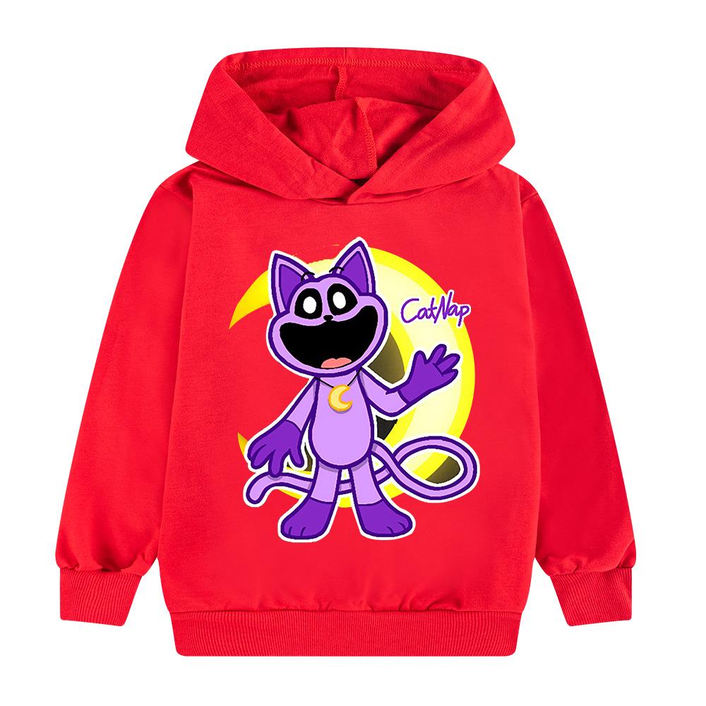 Kids 3D Hoodie Smiling Critters Pullover Children Sweater