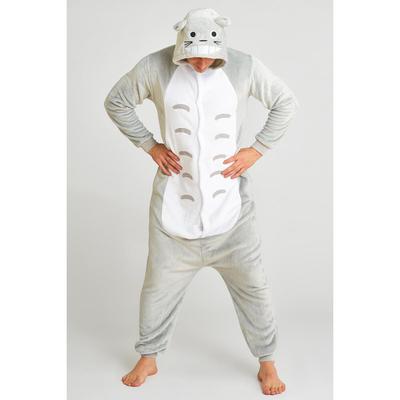 Пижамные костюмы кигуруми Тоторо, костюмы для женщин и мужчин, зимняя фланель, теплая, для взрослых, фестиваль животных, карнавал, наряд