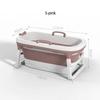 Freestanding Bathtub Toddler Children Twins Family Kids Plastic Silicone Luxury Large Bath Tub Portable Foldable Bathtub