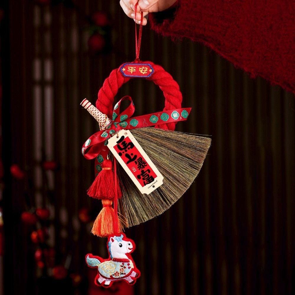 Decorative New Year Hanging Pendant Beat Wishes Door Hanging Ornament Living Room Door