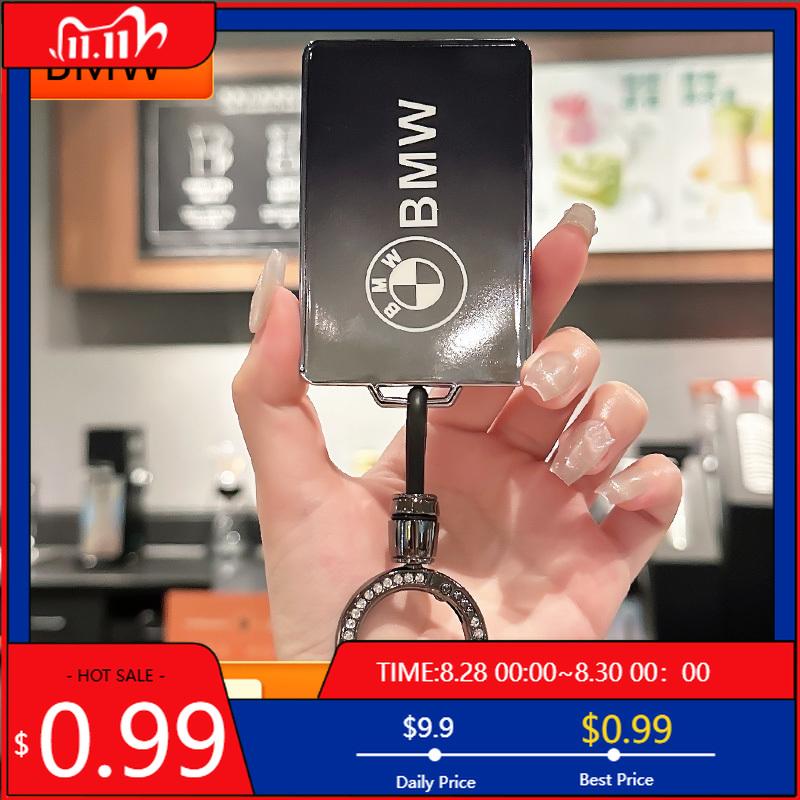 BAGD7 Car Sticker Fashion TPU Car NFC Digital Card Key Case Cover Holder Shell For BMW New 5 7 Series X5 X7 535le 2022 Auto Keychain A