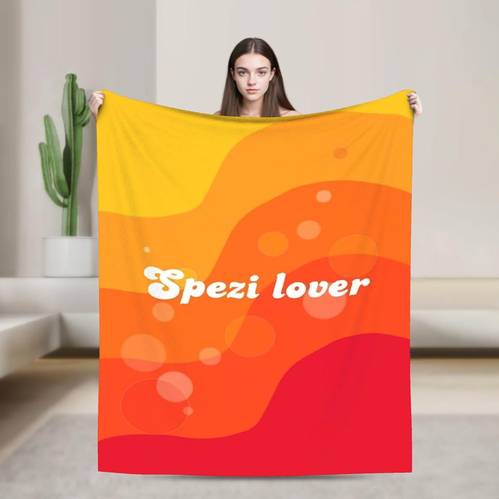 Плед Paulaner Spezi Качественный Теплый Мягкий Постельное белье Накидки Зима Студенты Уличный Принт Покрывало