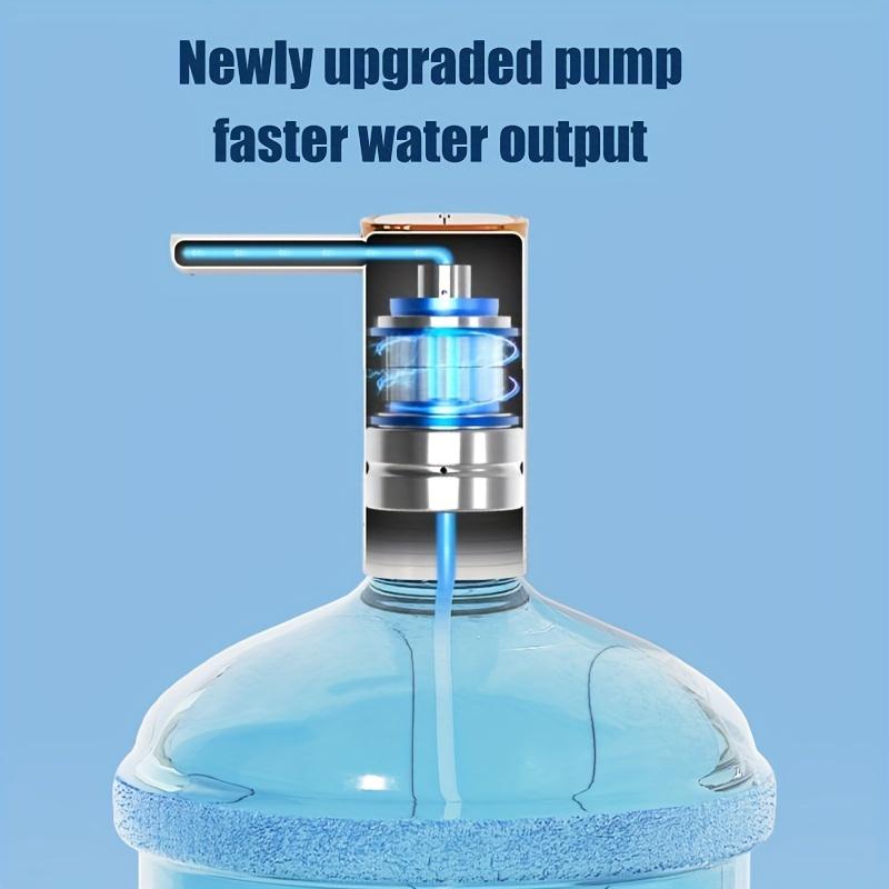 USB Electric Water Pump for Home, Office, and Camping - Collapsible and Portable Automatic Drinking Water Dispenser for Pure Water Buckets