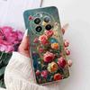 Для Realme 12 Pro RMX3842 6.7" Летний Лотос Милый Кот Мягкий Силиконовый ТПУ Чехол Для Realme 12Pro+ 12Pro Plus RMX3840 Защитный Бампер