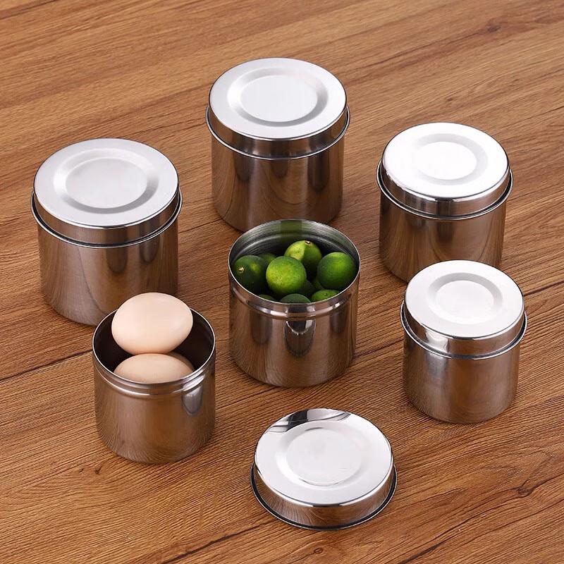 Stainless Steel Food Sample Container Set