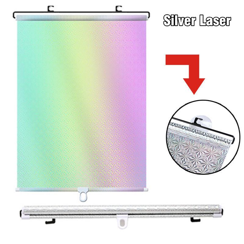 Универсальные рулонные шторы на присоске, солнцезащитные шторы без гвоздей, затемняющие шторы для автомобиля, спальни, кухни, офиса, окна, солнцезащитные шторы